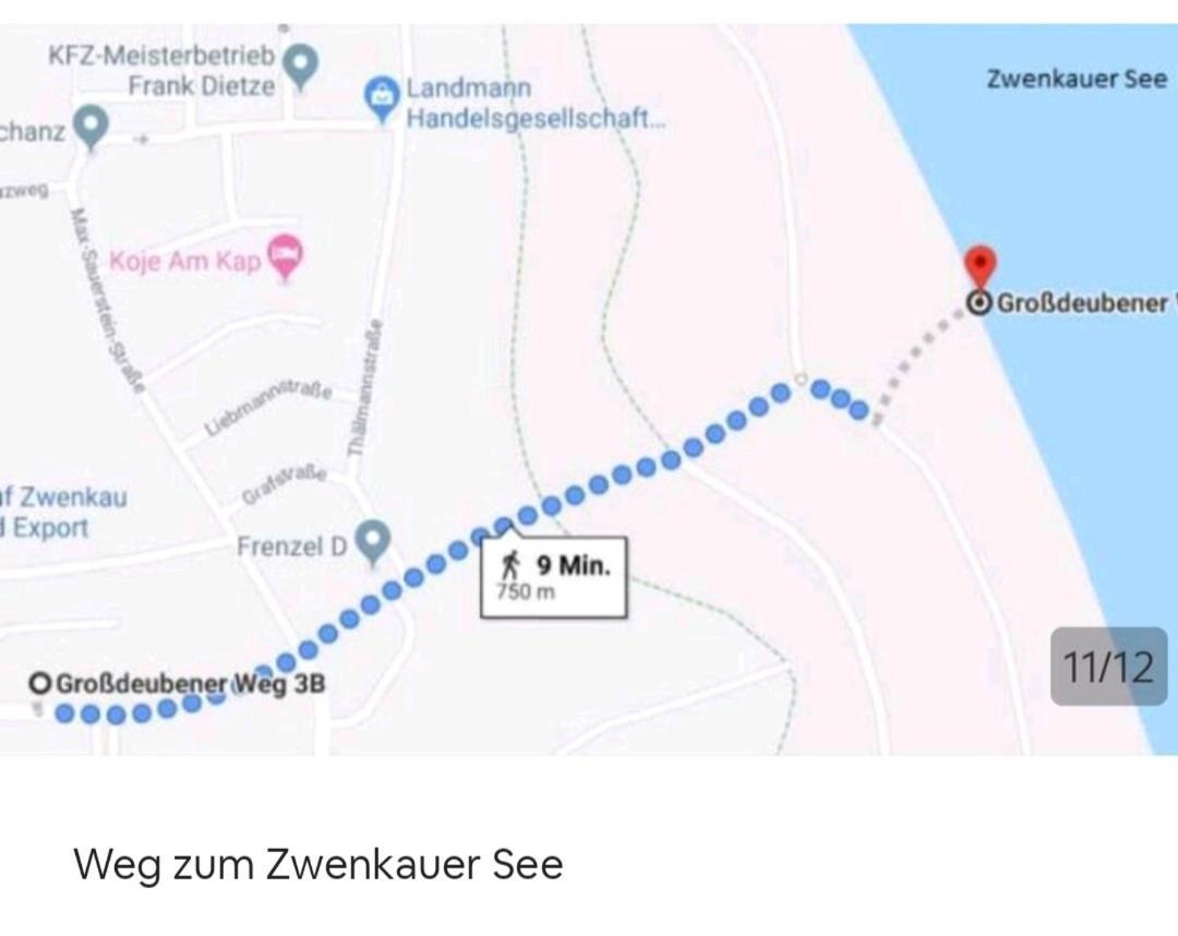 Fewo - Seensucht Am Zwenkauer See Dış mekan fotoğraf